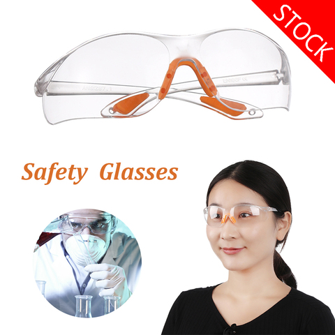 1PC Safety Eye Protection Protective Safety Riding Eyewear Vented Glasses Work Lab Sand Prevention Goggles Security Supplies ► Photo 1/6