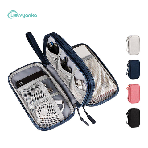 Cable Organizer Bag Travel Bag Organizer Data Wire Headphone Case Power Bank Storage Bag Waterproof Multi-Function Portable ► Photo 1/6