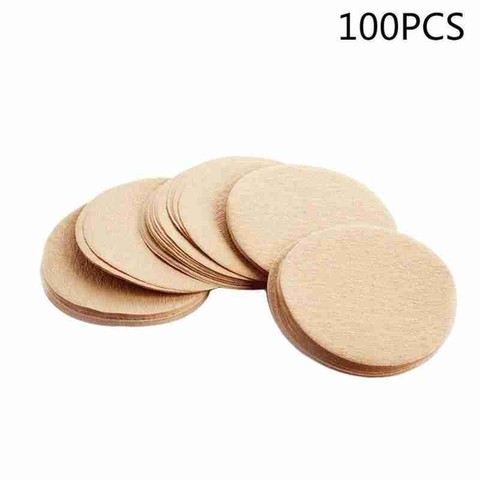 100pcs Coffee Filter Moka Pot Filter Paper Round Coffee Filter Paper Vietnam Pot Drip Pot Moka Coffee Pot Filter Paper ► Photo 1/6