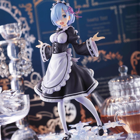 Cuteanime 100% Original Taito  RE: ZERO - Starting Life In Another World Ram Nutcracker Figure Anime Girl Figure ► Photo 1/2