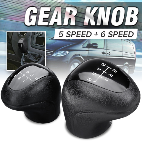 5/6 Speed Manual Car Gear Shift Knob Shifter Lever Stick For Mercedes Vito Viano Sprinter II For VW Crafter ► Photo 1/6