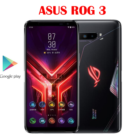 Original Official Asus ROG 3 5G Gaming Phone Snapdragon 865/865 Plus 6.59 Inch 144HZ Refresh Rate AMOLED 6000mAh 64MP Camera NFC ► Photo 1/2