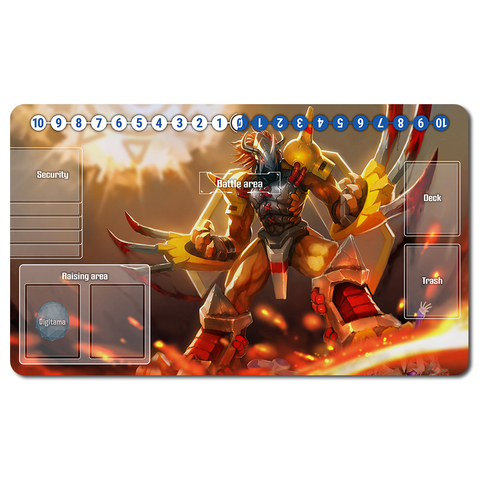 692915 - Board Game Digimon Playmat Table Mat Games Size 60X35 cm Mousepad Play Mat for TCG CCG Digimon ► Photo 1/6