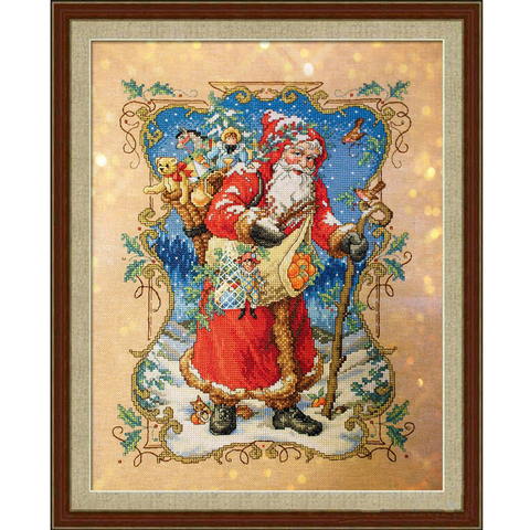 Needlework,DIY Cross Stitch,Sets For Embroidery kits,14CT&,Santa Claus presents gifts ► Photo 1/3