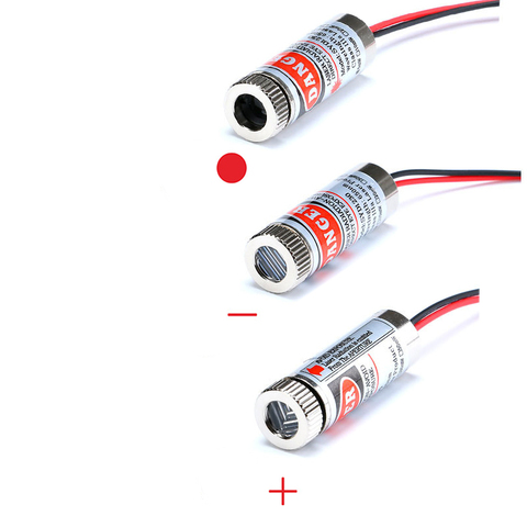 Adjustable Beam 650nm 5mW Red Point / Line / Cross Laser Diode Module Head Glass Lens Focusable Industrial Class 3-5V 12MM ► Photo 1/6