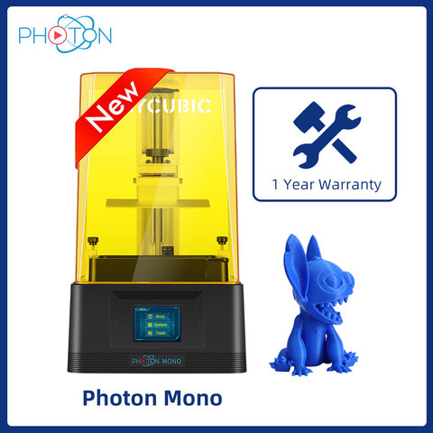 3d Printer Anycubic Photon Mono 6''2K Monochrome LCD High Speed Resin 3d Printer Large Build Volume 130*80*165mm impresora 3d ► Photo 1/6