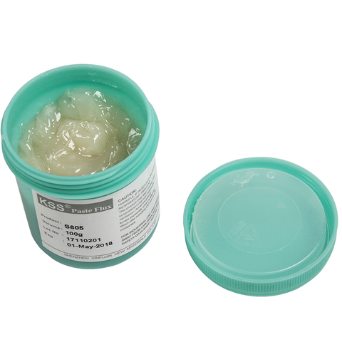 Solder paste KSS S805 100g Leaded Free Soldering Flux Welding Paste Flux soldering Fluxostato Welding paste Flux ► Photo 1/6