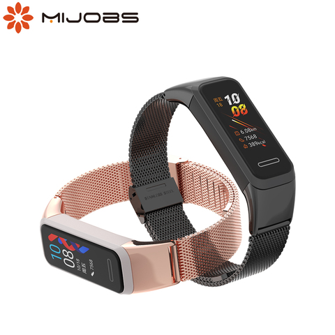 For Huawei Band 4 Strap Wrist Bracelet for Honor Band 5i Smart Wristband Bracelet Metal for Huawei 4 Band Pulseira Wrist Watch ► Photo 1/6