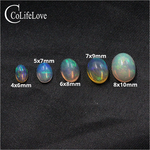 CoLife Jewelry 4mm*6mm to 8mm*10mm natural opal loose gemstone whole price opal loose stone for jewelry DIY ► Photo 1/6