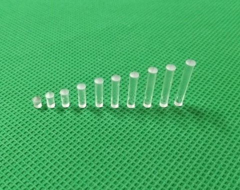 Smallest 100PC Clear color 2.54MM-25.4MM LIGHT PIPE FOR 1MM Led Diode LED Tube Lampshade Replace CLP-1.0 Round head light ► Photo 1/4