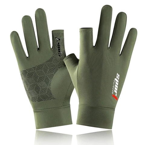 Fishing Catching Gloves Protect Hand Professional Release Anti-slip Fish Gloves ► Photo 1/6