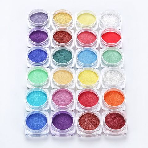 20 Colors Mica Powder Epoxy Resin Dye Pearl Pigment Natural Mica Mineral  Powder