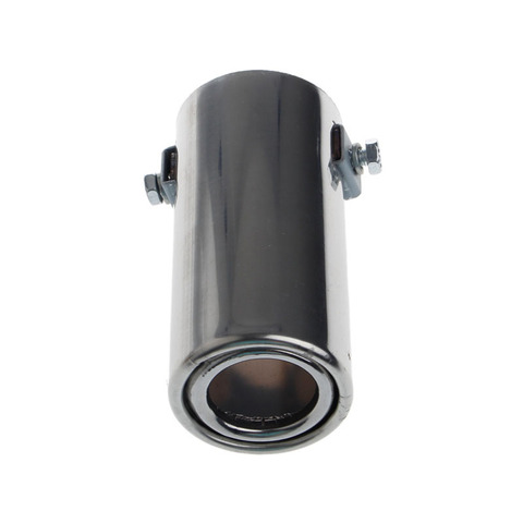 2022 New Universal Stainless Steel Car Rear Round Exhaust Pipe Tail Throat Muffler Tip ► Photo 1/6