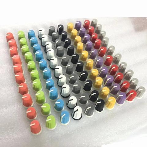 100pcs for Pioneer DJ MIXER DJM djm-2000 900 850 750 700 800 EQ Cap Equalizer Knob / High School Bass Pot Knob color Cap ► Photo 1/6