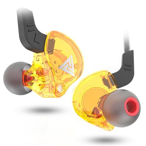 Hot New Arrival QKZ AK6 Universal 3.5mm Sports In-ear HiFi Sound Earphones for Phones Tablet ► Photo 1/6