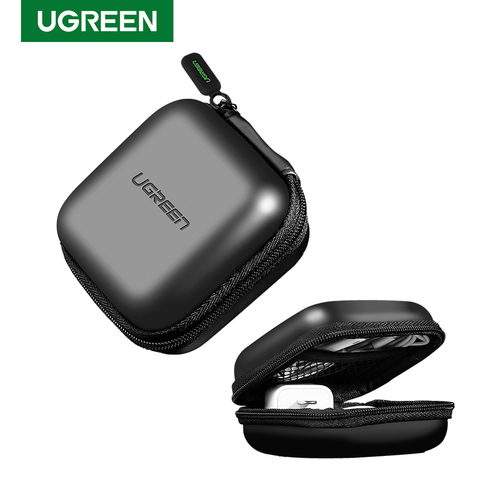 Ugreen Earphone Case Hard Headphone Bag For Airpods Earpods Sennheiser Ear Pads Wireless Bluetooth Earphone Accessories ► Photo 1/6