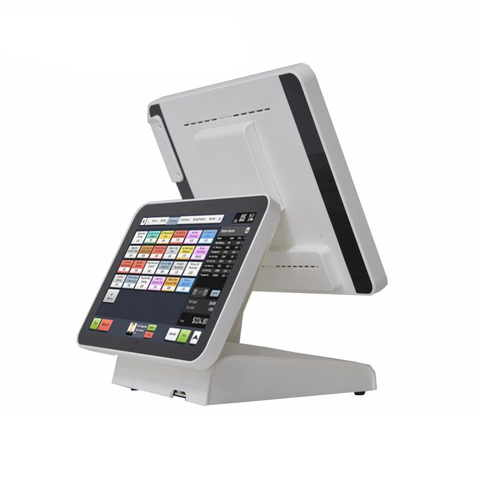 15'' dual screen Point of Sales POS System for retailers Commercial POS Terminal with pure screen POS machine ► Photo 1/6