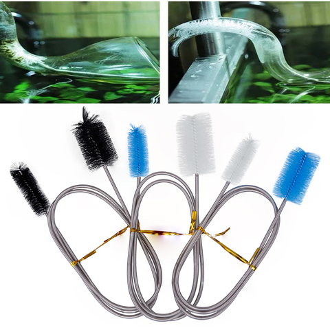 30/45/90/155/200cm Pipe Cleaning Brush Stainless Steel Water Filter Air Tube Flexible Double Ended Hose Aquarium ► Photo 1/6