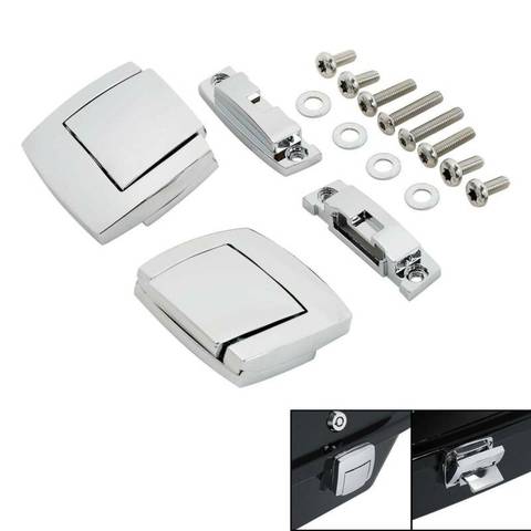 Motorcycle Pack Trunk Lock Latches For Harley Tour Pak Touring CVO Road King Electra Street Glide Ultra FLHX FLTR FLHT 1980-2013 ► Photo 1/6