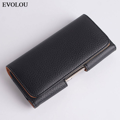 Leather Cover Phone Pouch for Xiaomi MI 10T Pro 5G POCO X3 NFC Mi 9 cc9e Redmi Note 9s 8 Pro 8T 7A 8A 9A 9C Waist Bag Belt Case ► Photo 1/6