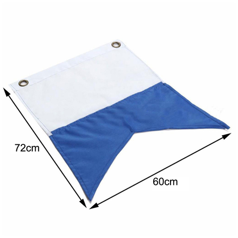 60 X 72 Cm Large Dive Boat Flag Banner Snorkeling Sign Marker Accessories ► Photo 1/6