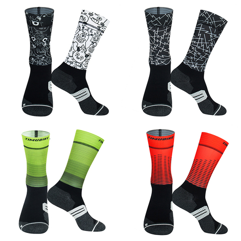 Anti Slip Professional Bike Socks Bicycle Compression Sport Sock Men And Women Street Sports Socks Racing Cycling Socks ► Photo 1/6