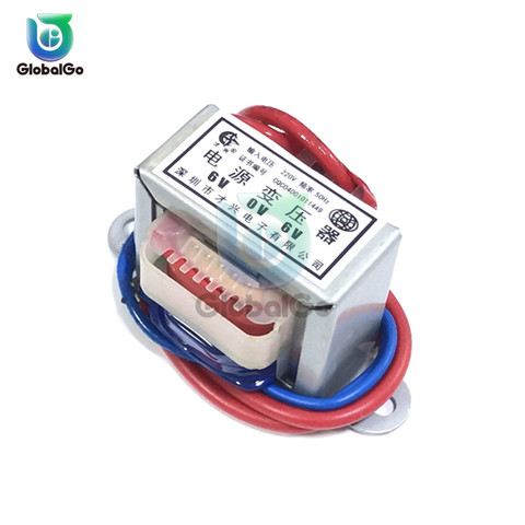 AC 6V 9V 12V 15V 18V 24V Output Voltage 1W EI copper core Input 220V 50Hz~60Hz Single/dual voltage Copper power transformer ► Photo 1/6