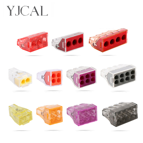 YJCAL Hard Wire 5/10 PCS Wire Terminal Quick Connector Plug Line Deconcentrator Bobbin Copper Insulated Joint Block Accessories ► Photo 1/6