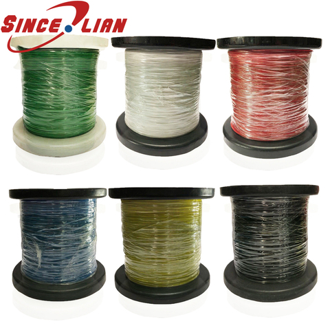 26 28 30 32 34AWG PTFE  Wire  Solder Micro Litz Stranded Wire OD 0.32mm 0.38mm 0.53mm 0.6mm 0.7mm Red Black White Grey Color 10m ► Photo 1/6