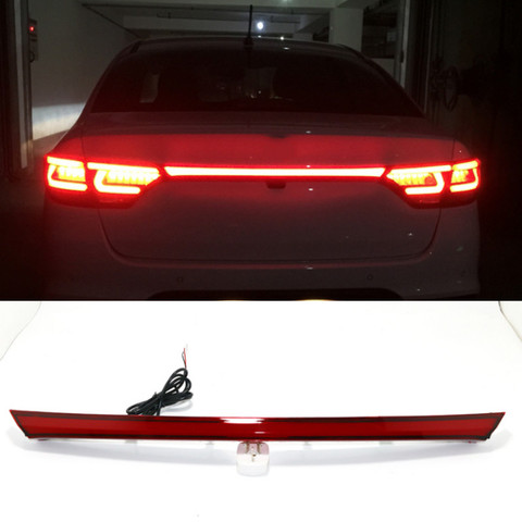 For Kia Rio K2 Sedan 2017 2022 LED Rear Bumper Reflector Car Tail Light Fog Lamp Braking Driving Car Accessories ► Photo 1/3