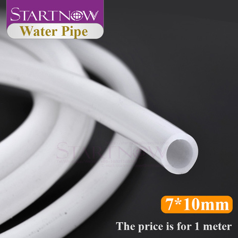 Silicone Tube 7mm x 10mm Water Pipe Flexible Hose For Water Sensor & Water Pump & Water Chiller For CO2 Laser Cutting Machine ► Photo 1/5