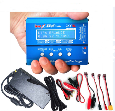 Original SKYRC IMAX B6 mini 60W Professional Balance Charger Discharger Lipo Charger With AC POWER 12v 5A Adapter ► Photo 1/5