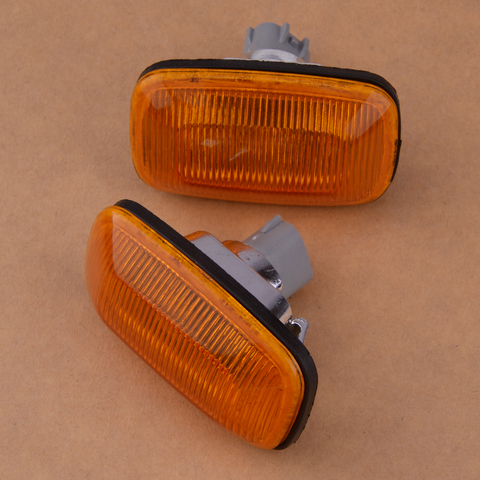 2 Pin 2pcs Fender Turn Signal Side Marker Lamp Light Fit For Toyota Land Cruiser 80 1990-1997 100 1998 - 2004 2005 2006 2007 ► Photo 1/3