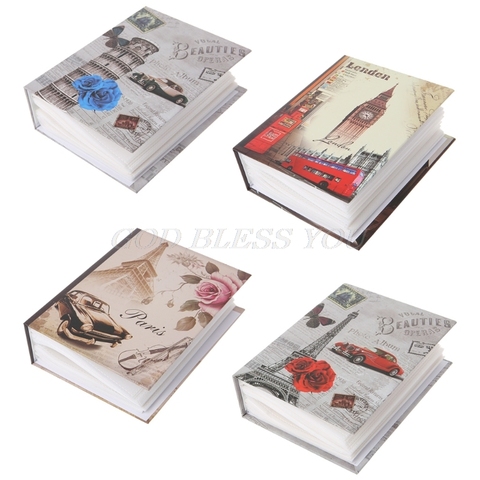 Hot sale 100 Pictures Pockets Photo Album Interstitial Photos Book Case Kid Album Storage Family Wedding Memory Gift ► Photo 1/6