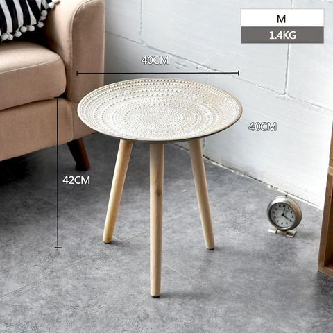 Creative Nordic Wood Low, Small Low Coffee Table With Storage