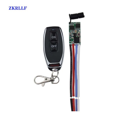 433mhz DC 3.6V 5V 9V 12V 24V 1CH Mini Relay Wireless RF Remote Control Switch LED Lamp Controller Micro Receiver Transmitter DIY ► Photo 1/6