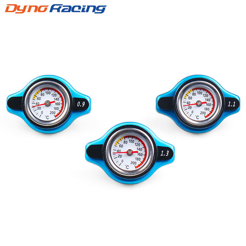 Racing Thermost Radiator Cap Cover With Water Temp gauge 0.9 BAR or 1.1 BAR or 1.3 BAR Cover (Small head) Without Logo ► Photo 1/6