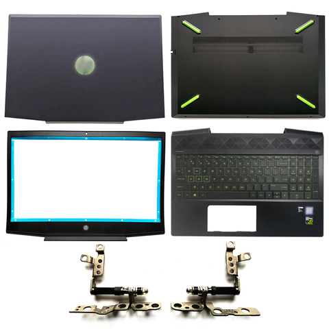 NEW For HP Pavilion 15-CX Series Laptop LCD Back Cover/LCD Front bezel/LCD Hinges/Palmrest Upper Case/Bottom Case L20314-001 ► Photo 1/6