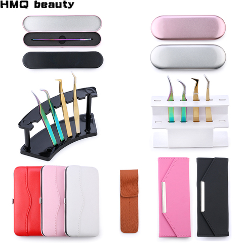 Collection Tweezers holder storage box Eyelash extension tool Eyelashes tweezer Case Cosmetic Tool Storage Box For tweezer kit ► Photo 1/6