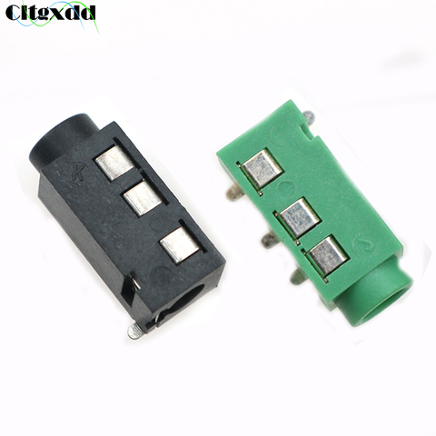 Cltgxdd 1PCS 3.5mm Audio Jack Female 4 Pin SMD Earhone Headphone Jack Socket PJ-320D PJ320D Audio Connector ► Photo 1/6