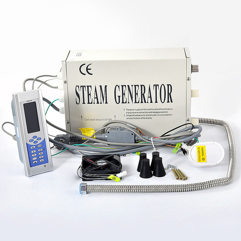TR-019 Steam Generator System Home Shower Room Steam Generator Sauna Bath Steam Equipment With Remote Control 110V/220V 3000W ► Photo 1/5