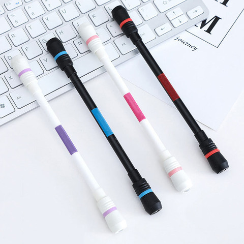 Creative Erasable Gel Pen 0.5mm Funny Rotating Pen Spinning Gaming Pens for Kids Students Writing Toys Kawaii Stationery Pen ► Photo 1/5