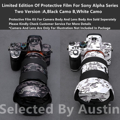 Limited Edition Camera Skin Decal Protective Film For Sony A7RIV A7III A7M3 A7R3 A7R4 A9 A6400 A6300 Wrap Cover Protector ► Photo 1/6