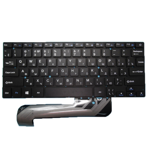 Laptop RU US Keyboard 277-16-05 K2919 YXT-NB93-64 MB27716023 Russia English black without frame New ► Photo 1/4