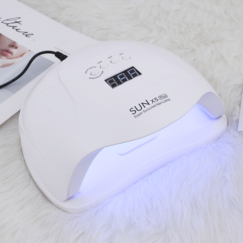 54W Nail Dryer SUN X5 Plus UV LED Lamp With Auto Sensor LCD Display Nails UV Lamp For Gel Varnish Fast Curing Manicure Gel ► Photo 1/6