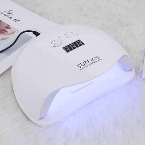 54W Nail Dryer SUN X5 Plus UV LED Lamp With Auto Sensor LCD Display Nails UV Lamp For Gel Varnish Fast Curing Manicure Gel ► Photo 1/6