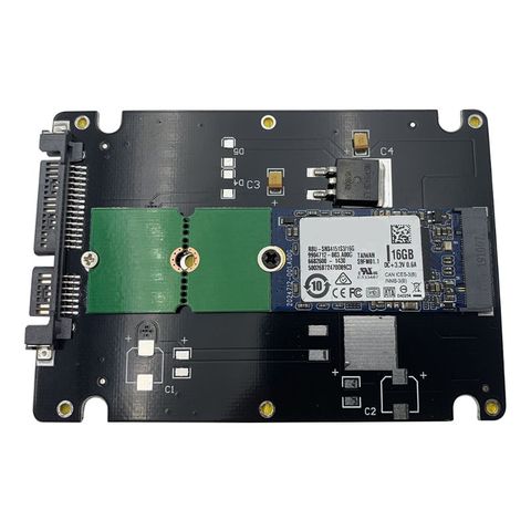 2022 New M.2 NVMe M B Key SSD 2242 2260 to 2280 Length Extension Adapter Brackets SSD Soild Hard Disk Converter Frame ► Photo 1/6