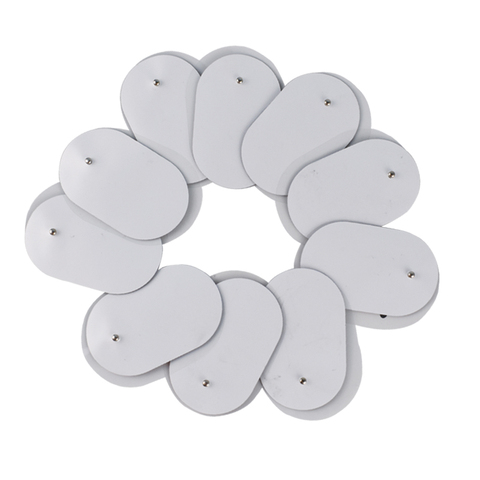 10Pcs Reusable 3.5mm Plug Gel Tens Electrode Pads for Electric Massager Acupuncture Pulse EMS Nerve Muscle Stimulator Massage ► Photo 1/6