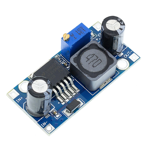 1pcs LM2596S LM2596 LM2596 ADJ DC-DC Step-down module 5V/12V/24V adjustable Voltage regulator 3A ► Photo 1/6