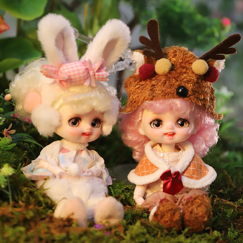 ICY DBS Blyth 1/8 bjd 16cm doll Official makeup animal cute baby simulation doll princess toy girl boy gift ► Photo 1/6